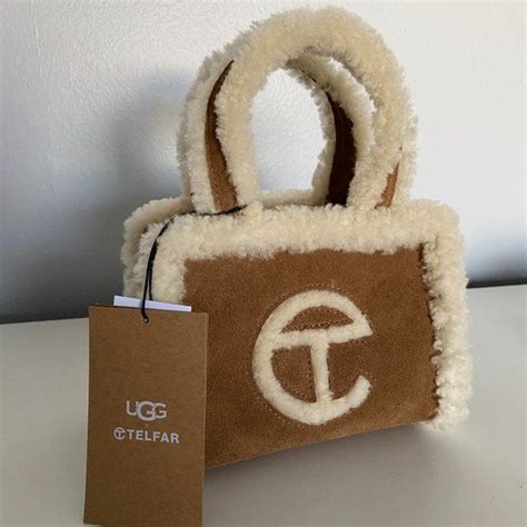 fake ugg telfar bag|ugg telfar denim bag.